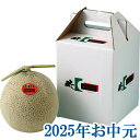 お中元ギフト『北海道産富良野メロン 2玉』(代引不可)