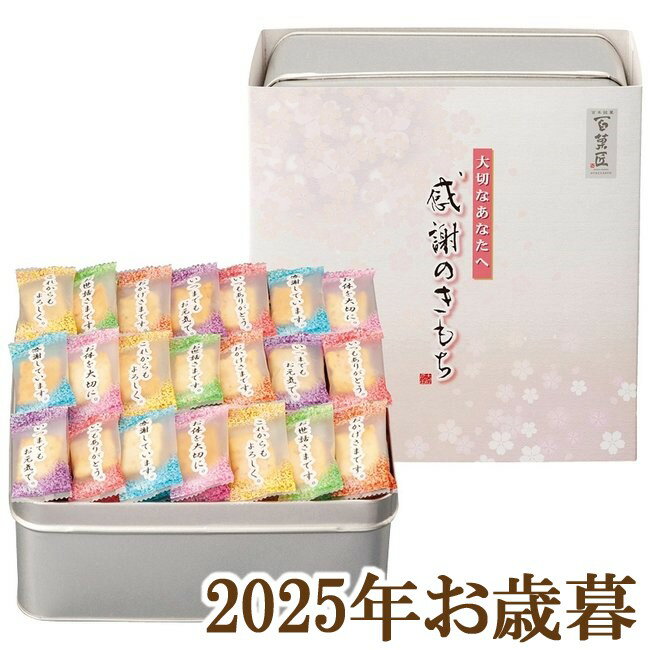 お歳暮ギフト2025『百菓匠まえだ 感謝のきもち OT-25』(代引不可)