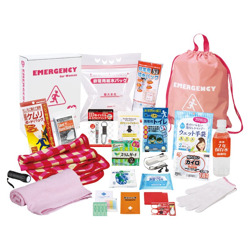 女性防災21点セット LY-70R【のし・包装無料】【代引不可】