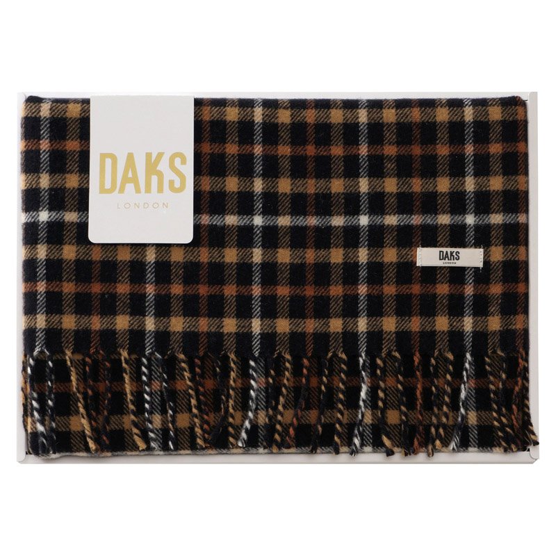 ダックス ウールひざ掛け ブラック【のし・包装無料】【代引不可】