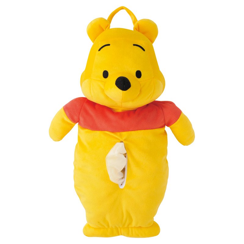 Rakuten - くまのプーさん キュートふわふわ ティッシュボックスカバー【代引不可】