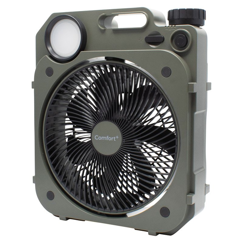 Comfort+ 充電式薄型送風扇 Air Force Fan モスグリーン AF8-17G【のし・包装無料】【代引不可】