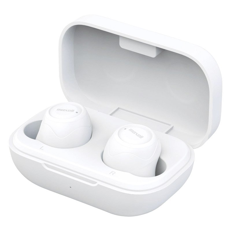 Rakuten - マクセル ワイヤレスイヤホン ホワイト MXH-BTW300WH【のし・包装無料】【代引不可】