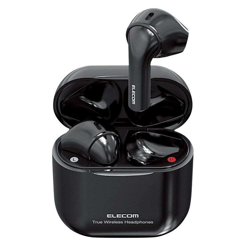 ELECOM ワイヤレスBluetoothヘッドホン ブラック LBT-TWS11BK【のし・包装無料】【代引不可】