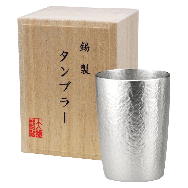 Rakuten - 本錫タンブラー180ml ベルク小シングル（桐箱入）【のし・包装無料】【代引不可】