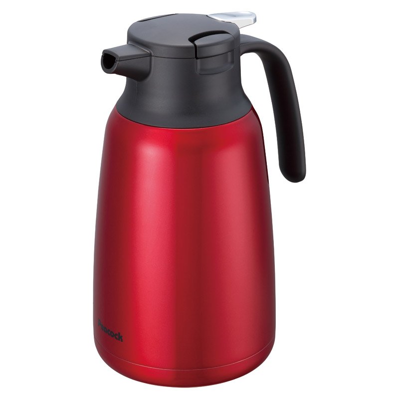 Rakuten - ピーコック ステンレスポット1.5L レッド【のし・包装無料】【代引不可】