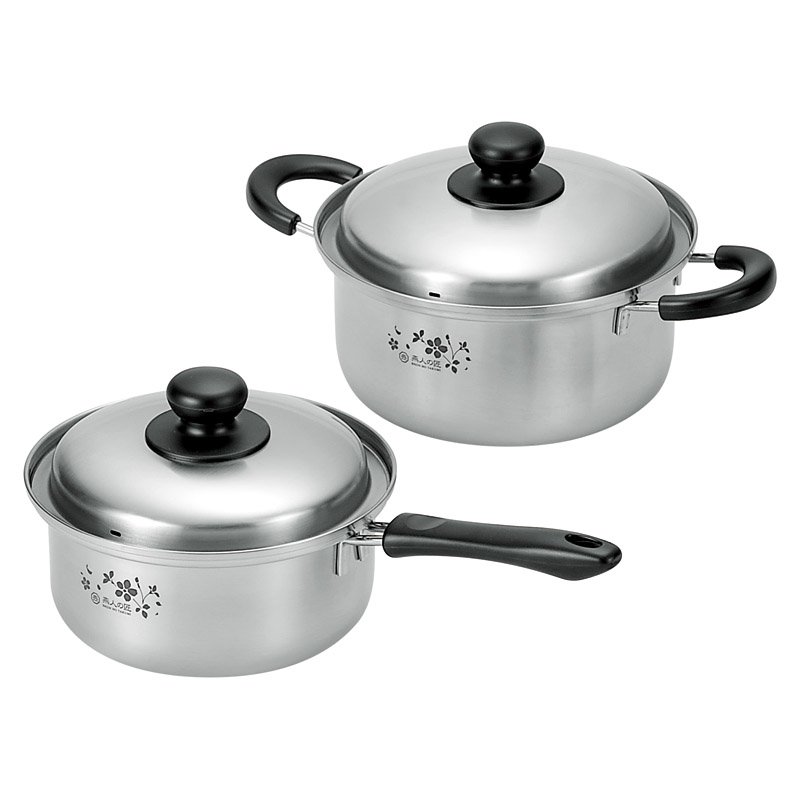 燕人の匠 桜吟 両手鍋20cm&片手鍋18cm【のし・包装無料】【代引不可】