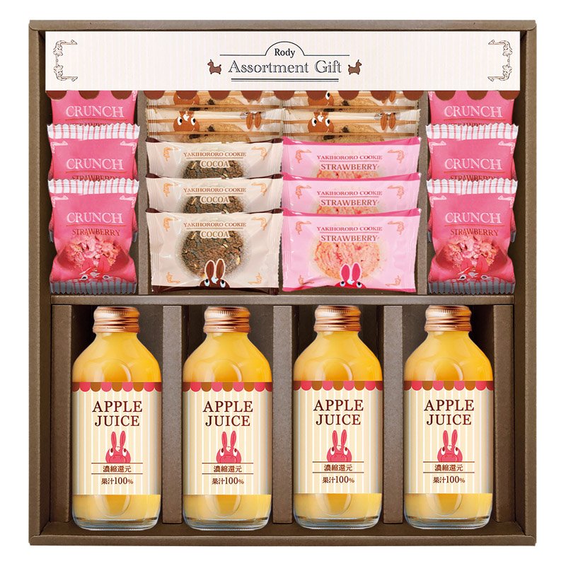 Gift Sets - ロディ ジュース&クッキーセット ROZ-302【のし・包装無料】【代引不可】