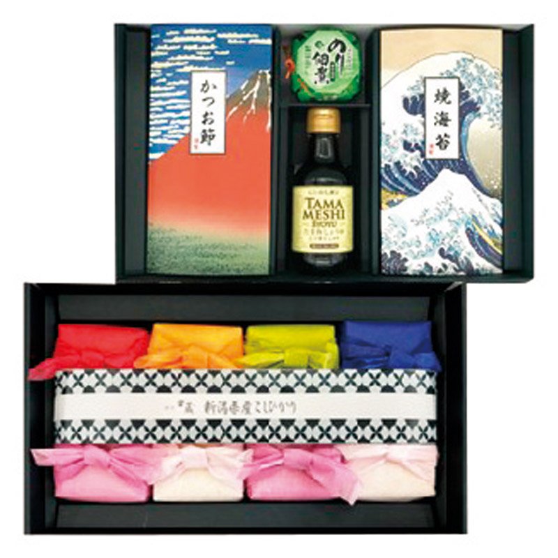 初代田蔵 新潟県産こしひかり・笹川流れ極塩ギフトセット TOKI-8000【のし・包装無料】【代引不可】