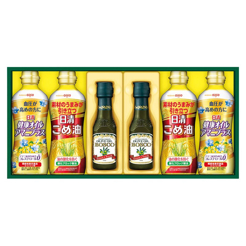 Rakuten - 日清オイリオ ボスコ&ヘルシーオイルギフト BM-30【のし・包装無料】【代引不可】