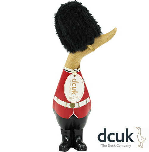 コスチューム ダックリング イギリス 雑貨 アヒル カモ Mサイズ 置物 DCUK 英国製 UK ガード 衛兵 18cm 手作り ハンドクラフト 衣装 コスプレ 木彫り インテリア イギリス 雑貨 ロンドン プレゼント ギフト 新築 子供 家 おうち 在宅 おしゃれのサムネイル