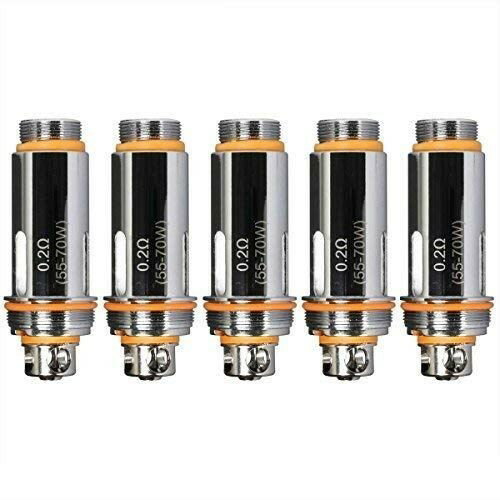 Aspire Cleito用 サブΩコイル 5個セット Replacement 0.2/0.4ohm Coil 電子タバコ　VAPE (0.4Ω)