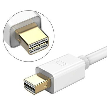 QTop Mini DisplayPort to HDMI変換ケーブル 高解像度4K、3D対応 Thunderbolt DP to HDMI HDTV変換アダプター 【相性保証付き】（Apple MacBook Pro、 iMac、 MacBook Air、 Mac mini、 Microsoft Surface Pro、 ThinkPad X1などに対応）ホワイト