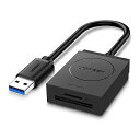 カードリーダー USB 3.0 高速メモリカードリーダライタ 2スロットカード同時読み書き可能 SD SDXC SDHC Micro SD MMC RS-MMC UHS-I PS3 PS4 など対応