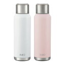 イミオ スリムボトル300mL ホワイト＆ピンク IM-0010 2個セット