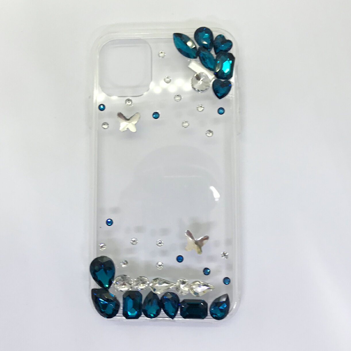 ネイビー ストーン スマホケース 〈 iPhone11 〉可愛い かわいい おしゃれ スマホ アイフォン ケース iPhone カバー 透明 クリア ギフト プレゼント 誕生日 プレゼント ギフト プチプラ シック【 送料無料 】