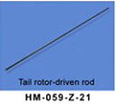 HM-059-Z-21 Tail rotor driven rod ラジコンヘリコプター7ch#59消耗部品