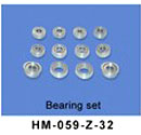 HM-059-Z-32 Bearing set ラジコンヘリコプター7ch 59消耗部品