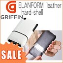 【送料無料】 iPhone 3G/3gs レザー ケース SoftBank SELECTION GRIFFIN ELANFORM leather 革張り加工ハードシェルケース アウトレット