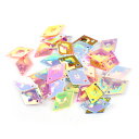 12個セット ジェルネイル ホログラム スパングルダイヤ ネイルパーツ スタッズ