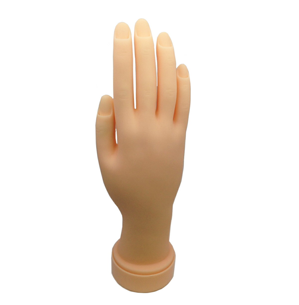 【半額】 ネイル練習用 トレーニング ハンド マネキン ソフト 右手 ディスプレイも可 （ワイヤー無し）