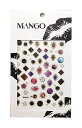 MANGO ネイル ステッカー シール MNG07 ダイヤ サークル アース タイタン
