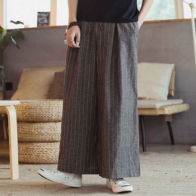 テーパードパンツ リネンパンツ メンズ 綿麻パンツ リネンパンツ 無地 夏物 ボトムス イージーパンツ ..