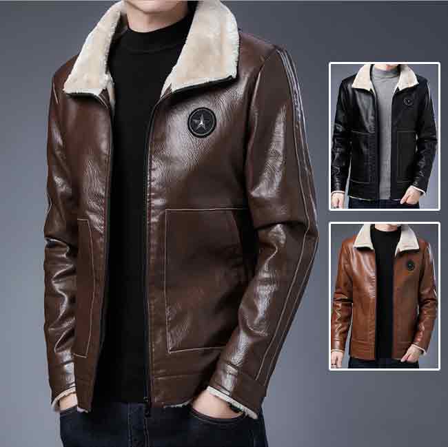 Rakuten - レザージャケット メンズ 裏起毛 アウター カジュアルジャケット ライダースジャケット 送料無料