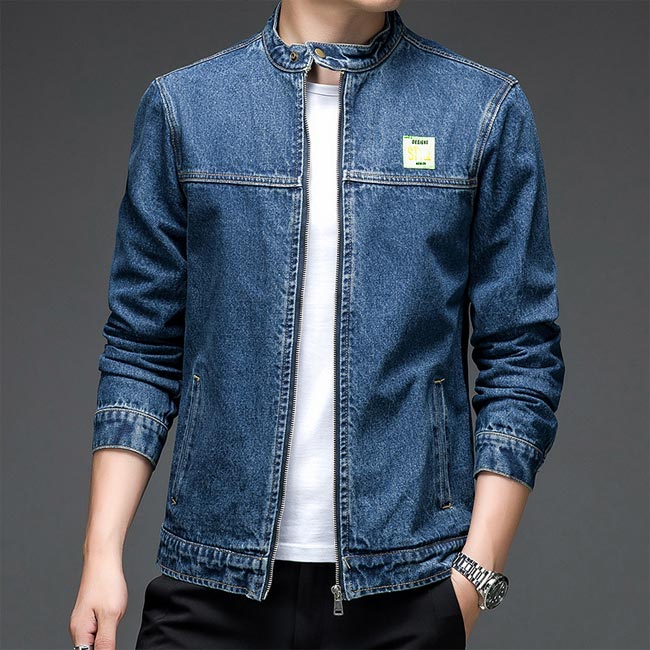 Coach Jackets - デニムジャケット メンズ フード付き ジャケット ダメージ加工 Gジャン ジャンパー デニム アウター