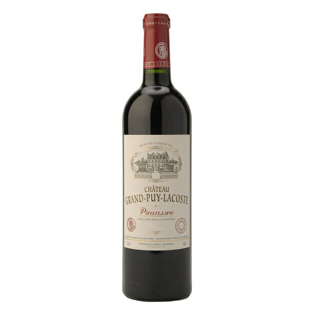 シャトー グラン ピュイ ラコスト 2016 750ml | ボルドー フランス ワイン ボルドーワイン 赤ワイン 赤 bordeaux wine chateau 中重口 ミディアムボディ グレートヴィンテージ オススメ 人気 限定 蔵出し ポイヤック