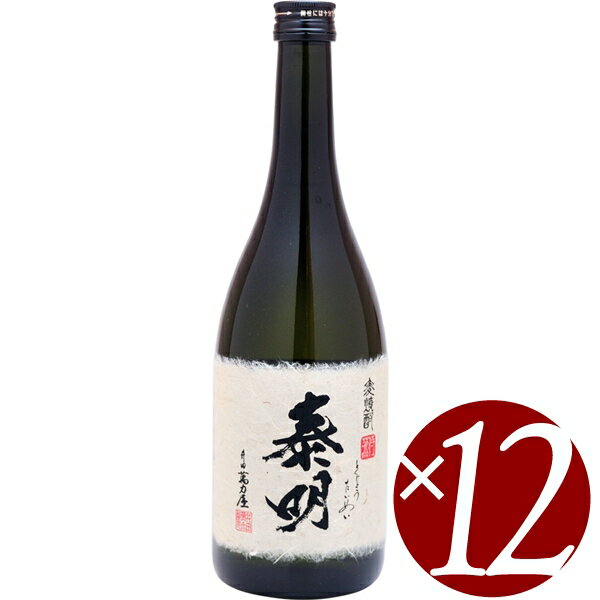 【マラソン期間P2倍】特蒸泰明　麦焼酎　25度　720ml×12本のサムネイル