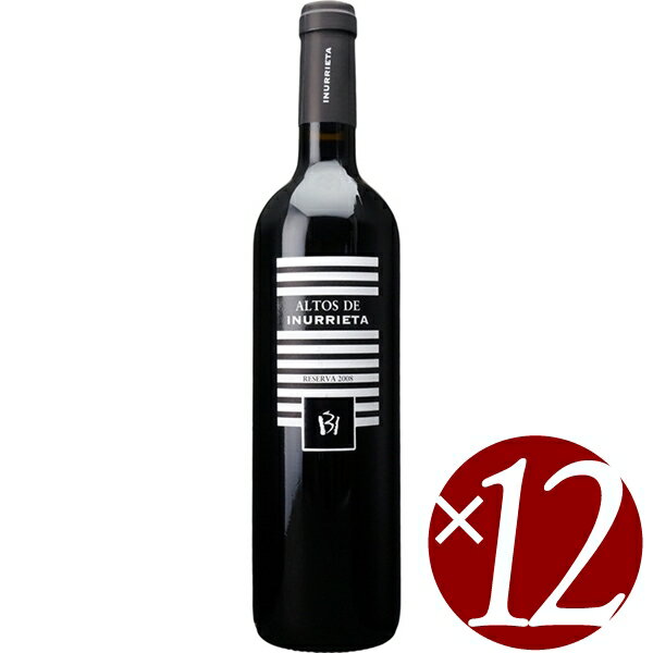 【まとめ買い】アルトス　デ　イヌリエータ　レセルバ/ボデガ　イヌリエータ (赤ワイン）750ml×12本