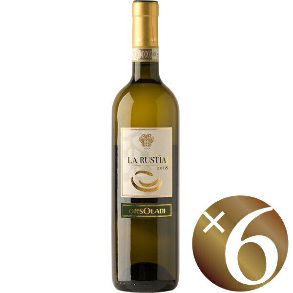 【まとめ買い】ラ・ルスティア　エルバルーチェ・ディ・カルーゾ/オルゾラーニ (白ワイン）750ml×6本