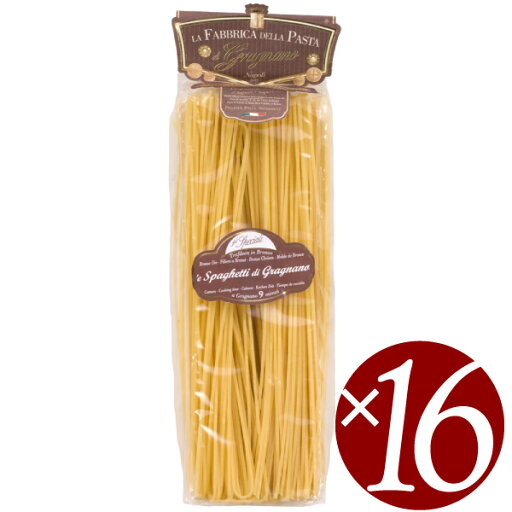 【ポイント10倍】スパゲッティ/ラ・ファブリカ・デッラ・パスタ社 500g×16 【ポイント10倍】スパゲッティ/ラ・ファブリカ・デッラ・パスタ社 500g×16