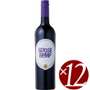 グース・バンプ/フェウド・アランチョ 750ml×12本(赤ワイン)【まとめ買い/ケース売り/業務用】【ミディアムボディ】【イタリア産 シチリア産 ネロ・ダーヴォラ シラー メルロー / ハロウィン クリスマス パーティー ギフト プレゼント お祝い 結婚祝い】