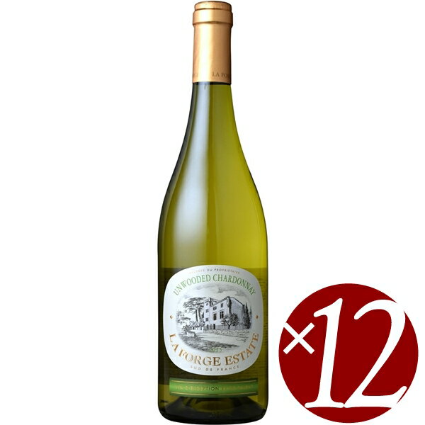 楽天ワイン本舗　ヴァン・ヴィーノラ・フォルジュ・エステイト　アンウッディド　シャルドネ/ラ・フォルジュ　750ml×12本 （白ワイン）