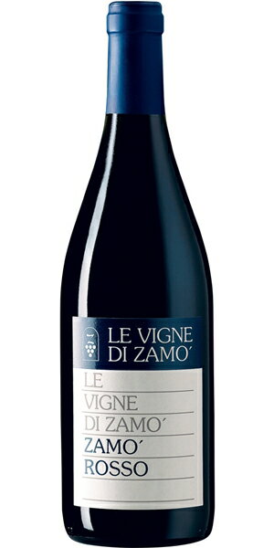 “ザモ・ロッソ” ヴェネツィア・ジューリア/レ・ヴィーニェ・ディ・ザモ　750ml　(赤ワイン）