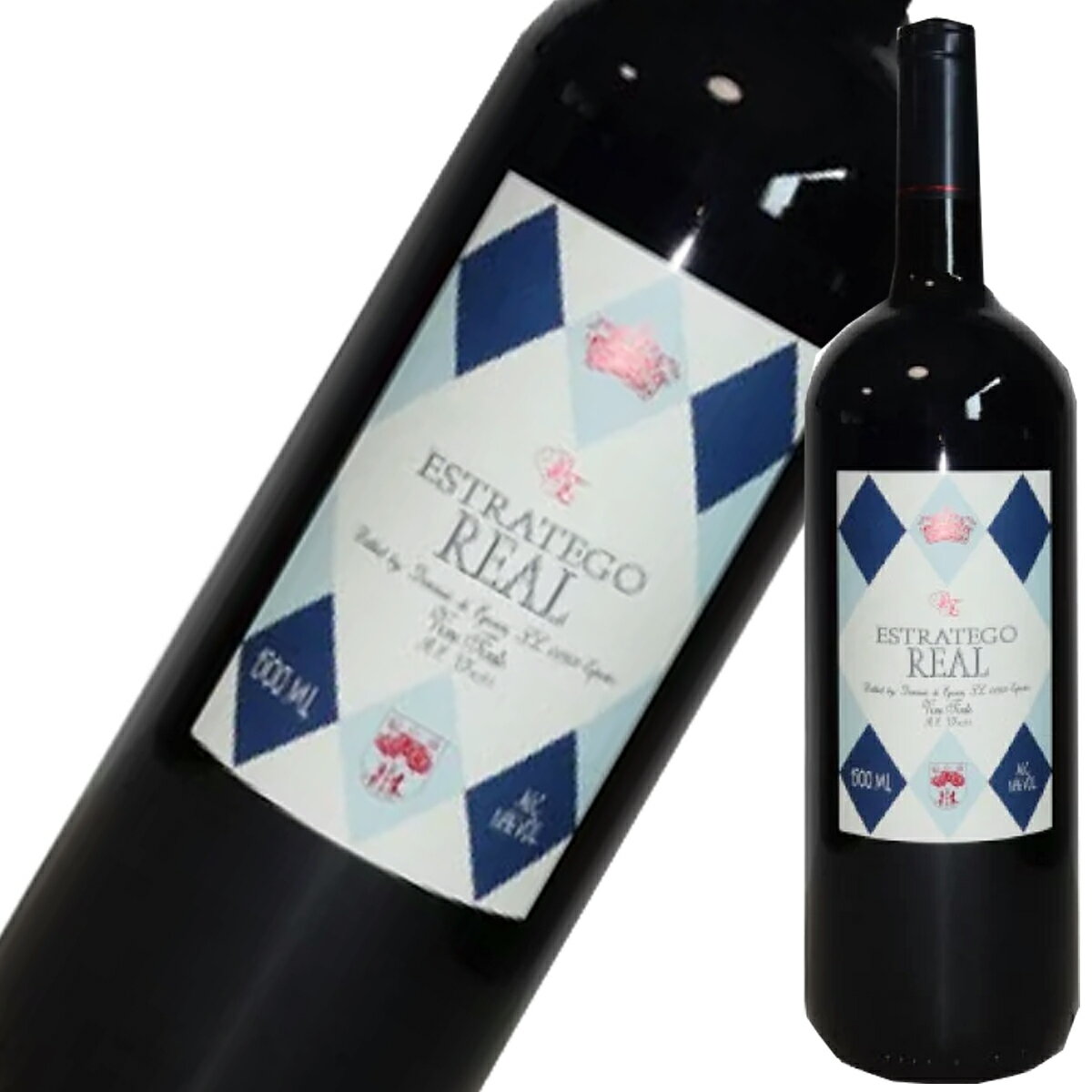 ドミニオ・デ・エグレンはワイン・アドヴォケイトにてスペイン・ワイン初の100点満点を獲得した「テルマンシア」やワイン・エンスージアストが選ぶ2007年度のベスト・ワインに選ばれた「エル・プンティード」など数々のスーパー・スパニッシュを手がけたエグレン家がテーブル・ワインに特化したボデガです。 良く熟した黒いベリー系の香りやチョコレートに木苺のアロマ、温度が上昇するにつれ黒胡椒や八角等もほのかに感じられます。タンニンも充分に熟しており、リッチな果実味と滑らかな酸の絶妙なバランス。ピュアで綺麗なバランスを保ったまま美味しいフルーツの風味が余韻にまで続きます。 ◎「Wow!絶対にケース買いすべきだ」 エストラテゴ・レアル・ティント（赤） 世界で最もワイン市場に影響力があるとも言われるロバート・パーカー氏は、エストラテゴ・レアル(赤)に対し以下の様な絶賛のコメントを与えております。 ≪ロバート・パーカーJr.氏のコメント抜粋≫ ●WOW!（中略）絶対にケース買いすべきだ！ Wine Advocate #117 (1998年6月発行)掲載 ●年に約6,000本の“高級ワイン”を試飲をするがこれほどコストに優れていない。 Wine Advocate #136 (2001年8月発行)掲載 ●こんなにおいしいワインがこの価格で買えるなんて！ Wine Advocate #145 (2003年2月発行)掲載 また、2011年末には、米国のワイン雑誌、ワイン・エンスージアストの、「TOP 100 BEST BUYS 2011」（お買得ワイン100選）にて、エストラテゴ・レアル・ティントのアメリカ流通用の別ラベル“プロトコロ”が第2位を獲得致しました。 「プロトコロ」はエストラテゴ・レアルをアメリカ流通用に名前を変えたもので、中身は同じです。 ◎BARレモンハートに登場 20年に渡り毎回、ウイスキー、ブランデー、バーボン、リキュール、スピリッツなどの一般的な洋酒を始め、ワイン、ビール、日本酒、焼酎、中国酒など様々なお酒を紹介する人気漫画『BARレモン・ハート』にヌマンシアとエストラテゴ・レアルが掲載されました。掲載されている内容は、スペイン・ワイン好きの知人に飲ませるワインをマスターに相談したところ、マスターはヌマンシアを奨める為の布石に先ず、エストラテゴ・レアルを紹介して『1000円ちょっとでこの味』『コスト・パフォーマンスも最高のこのワインにはちょっとした秘密があります』とエストラテゴ・レアルの説明から発展させて、翌日にヌマンシアをサービスするという展開です。ヌマンシアを飲んだ客の感想は『凄く濃厚なのになめらかで…、こんなテンプラニーリョ初めてよ！』と感動しております。 生産者名：DOMINIO DE EGUREN （ドミニオ・デ・エグレン） 原産地呼称：VINO DE MESA 品種：テンプラニーリョ100％(マンチュエラ産) 醸造：アメリカンオーク3ヶ月熟成ドミニオ・デ・エグレン ドミニオ・デ・エグレンはワイン・アドヴォケイトにてスペイン・ワイン初の100点満点を獲得した「テルマンシア」やワイン・エンスージアストが選ぶ2007年度のベスト・ワインに選ばれた「エル・プンティード」など数々のスーパー・スパニッシュを手がけたエグレン家がテーブル・ワインに特化したボデガです。 『安定した、かつ安価で上質なワインを市場に供給したい』という思いからドミニオ・デ・エグレンを設立しようと志した1980年代は、スペインの経済成長に伴うインフレで、リオハ・ワインが毎年のように約3％ずつ値上がりをしていた時期でもあり、エグレン家が拠点とするリオハではなく、スペイン中の違う地域で畑を探し回りました。設立当初のポリシーを守り、1996年から価格は動いておりません。 現在ドミニオ・デ・エグレンにて使われる葡萄は栽培方法や収穫期などエグレン・スタイルを守ってくれる契約農家からのものを使用。カスティーリャ・ラ・マンチャ州のマンチュエラより収穫されます。畑は標高700?900mの高所にあり、年間降水量は400ミリ程と非常に乾燥しており、病気の心配が無い為、農薬はもちろん銅や硫黄の使用もしておらず、認証こそありませんが有機栽培と呼べる栽培を行っております。また、エグレン・ファミリーが造るワインが全てそうであるようにドミニオ・デ・エグレンに関しても収穫は全て手摘みにて行っております。