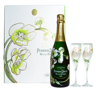 ペリエ ジュエ ベル エポック シャンパーニュ ミレジム 2006 白 泡 シャンパン シャンパーニュ 750ml & グラスセット(ペアグラス) AOCシャンパーニュ(結婚祝い記念日、誕生日、記念日他) 箱付 (箱入) ギフト