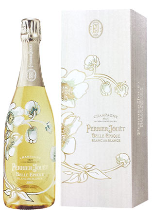 ペリエ ジュエ ベル エポック ブラン ド ブラン 白 泡 2002 正規 箱付PERRIER JOUET Cuvee BELLE EPOQUE Blancs de Blanc [2002] AOC Champagne Gift Box