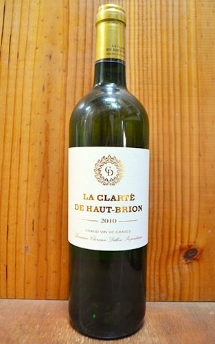 ラ クラルテ ド オーブリオン ブラン 2010 格付第一級シャトー オー ブリオン経営 白ワイン 辛口 750mlLa Clarte de Haut-Brion [2010] Chateau Haut Brion AOC Pessac-Leagnan