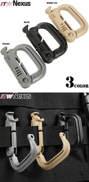 ITW NEXUS Grimloc Carabiner (カラビナ) DESERT TAN 【クーポン対象外】