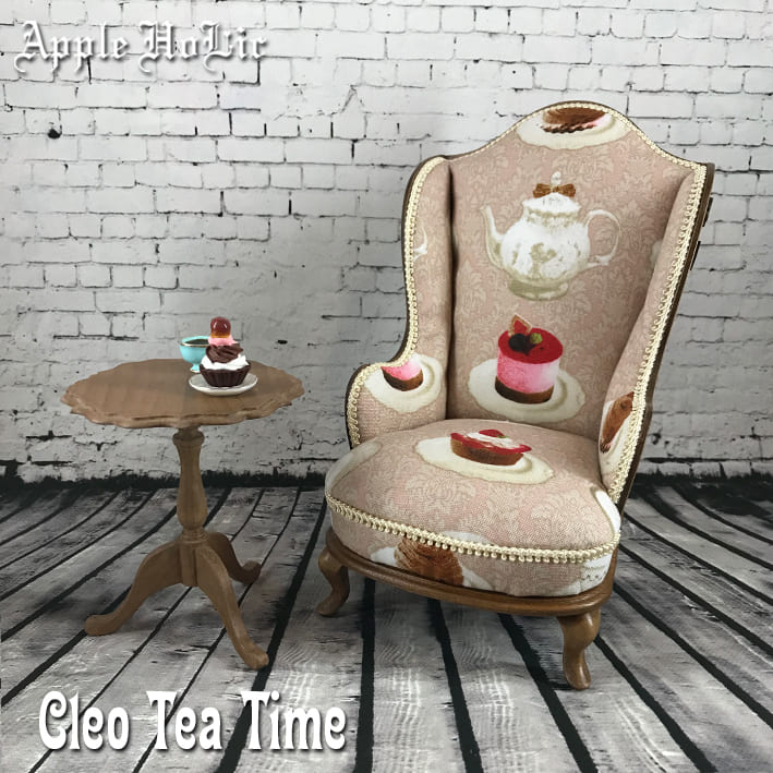 ドール チェア | Cleo Tea Time・クレオ ティータイム 1S | ミニチュア 家具 ミニチュア 椅子 ミニチュア ソファ ドール ソファ パーソナルチェア 二人掛けソファ ブライス blythe harmonia bloom harmonia humming 1/6 ドール用