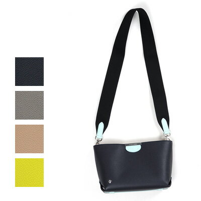 ADMJ エーディーエムジェイ MOZART/BI-COLOR　BOTTOM ACCENT SHOULDERBAG 子牛革/モーツァルト バイカラー ボトムアクセント ショルダ..