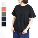 ホームスパン Tシャツ レディース homspun ホームスパン 天竺半袖Tシャツ ユニセックス (S/レディースXLサイズ、 M/メンズサイズ) 6272