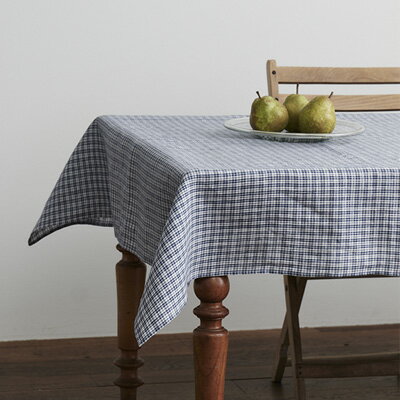 fog linen work フォグリネンワーク LINEN TABLE CLOTH リネンテーブルクロス(S)クレメンテ　LTT005S-BLPL