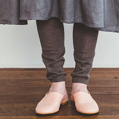 fog linen work フォグリネンワーク LINEN LEGGINGS KHAKI リネンレギンス カーキ LWK315-KH