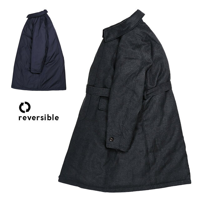 The Loft Labo(ロフトラボ) REVERSIBLE BALMACAAN DOWN COAT KANFY TL20FJK39 リバーシブルバルマカーンダウンコート