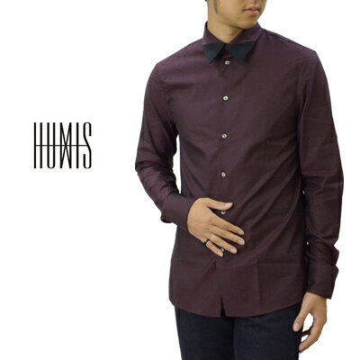 q[~X HUMIS CLERIC RIBBON SHIRT NbN{Vc M-SH402