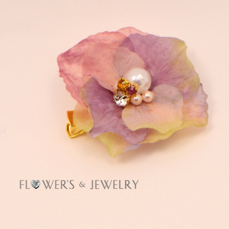 乐天商城 - 2wayフラワーブローチ champ de fleurs